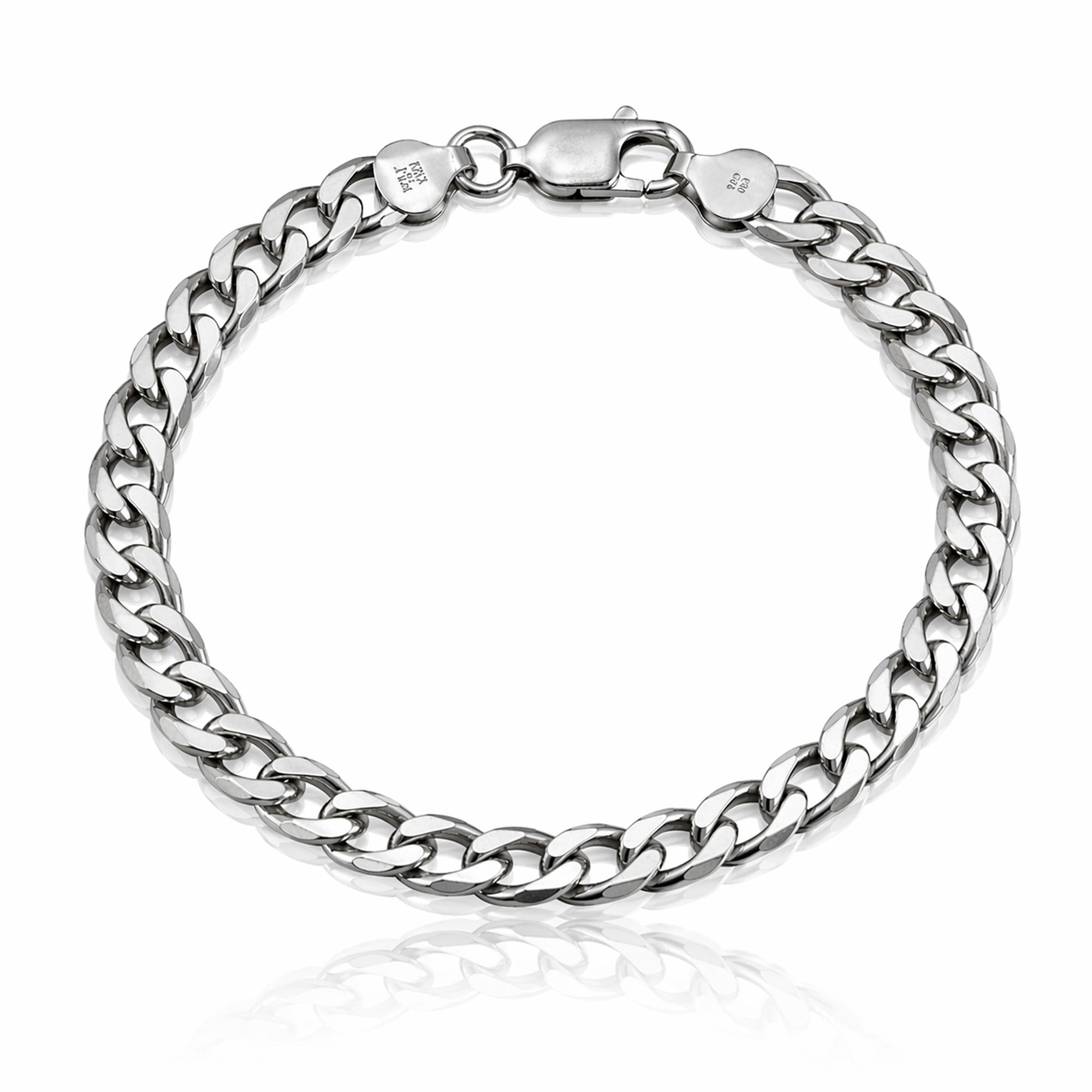 FLAT CURB BRACELET (7.8MM)